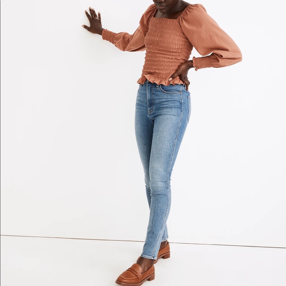 ⭐️FINAL PRICE⭐️ Madewell Petite Curvy Roadtripper Skinny Jeans Vinton WashNC455